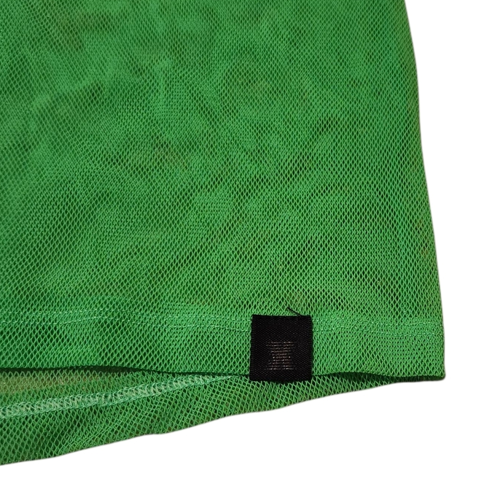 Women’s 1X Savage X Fenty Green Kiwi Nothin' But Net Slip - Picture 3 of 4
